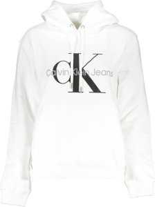 Calvin Klein BLUZA DAMSKA CALVIN KLEIN BEZ ZAMKU BIAŁA L 1