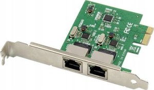 Kontroler MicroConnect PCI-E 8111F Dual-RJ45 Gigabit 2