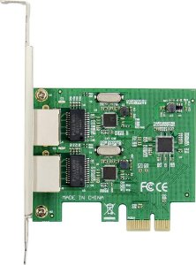 Kontroler MicroConnect PCI-E 8111F Dual-RJ45 Gigabit 3