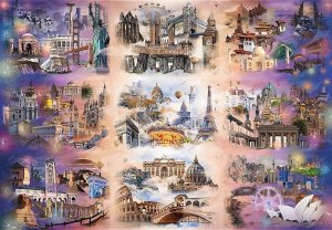 Trefl Puzzle 13500 Cities Beyond the Clouds TREFL 2