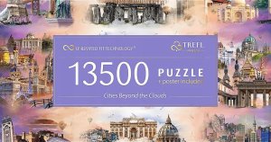Trefl Puzzle 13500 Cities Beyond the Clouds TREFL 3