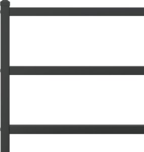 vidaXL Metalowa rama łóżka z wezgłowiem, czarna, 100x190 cm 8