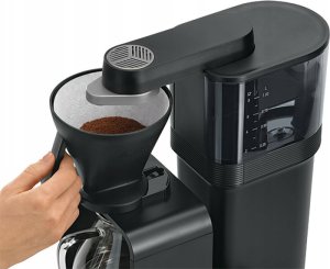 Ekspres przelewowy Melitta Epour Czarno-srebrny 1