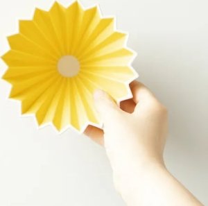 Origami ORIGAMI - Dripper S Żółty 5