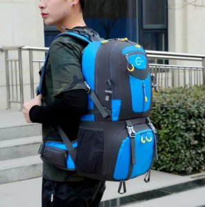 Plecak turystyczny Carruzzo K403M 50 l Niebieski 3