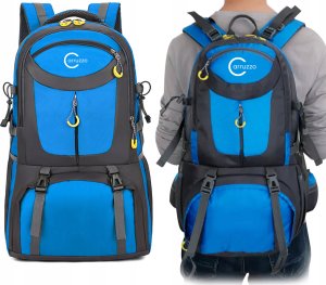 Plecak turystyczny Carruzzo K403M 50 l Niebieski 4