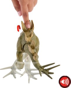 Figurka Mattel Jurassic World Wild Roar Hesperosaurus toy figure 6