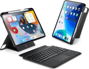 Dux Ducis DK z klawiaturą bezprzewodową do iPad 4/5/iPad Pro 11 (2018/2020/2021/2022) czarne 2