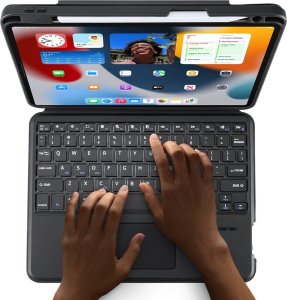 Dux Ducis DK z klawiaturą bezprzewodową do iPad 4/5/iPad Pro 11 (2018/2020/2021/2022) czarne 4