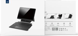 Dux Ducis DK z klawiaturą bezprzewodową do iPad 4/5/iPad Pro 11 (2018/2020/2021/2022) czarne 6