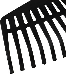 Verto Grabie do liści średnie, czarne 2