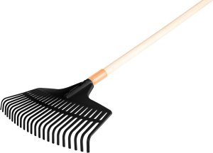 Verto Grabie do liści średnie, czarne 5