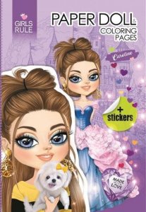 Midex Papierowa lalka do wycinania Caroline 1