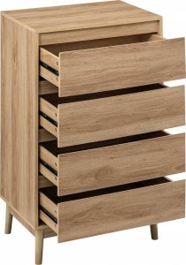 5five Komoda z szufladami ABANA, 60 x 40 x 107,3 cm 2