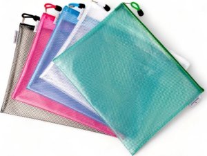 Narcissus Torebka na zamek mesh EVA A4 NARCISSUS 2