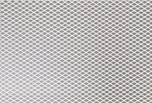 Beliani Szafka nocna metalowa biała OSSETT 12