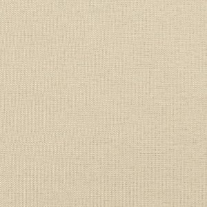 vidaXL Fotel rozkładany, kremowy, obity tkaniną 10