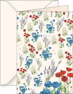 DA VINCI Karnet B6 + koperta 5692 Kwiaty polne 2