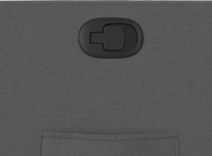 Triton Podnoszony fotel rozkładany, ciemnoszary, obity tkaniną 12