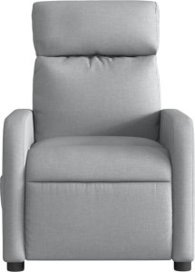 Triton Rozkładany fotel masujący, elektryczny, jasnoszary, tkanina 9