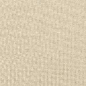 vidaXL Rozkładany fotel masujący, kremowy, obity tkaniną 11