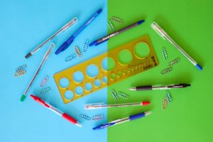 MemoBe Długopis biurowy 0,7mm czarny tuba (20szt) MemoBe 5