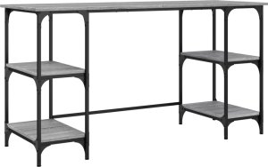 Biurko vidaXL Dąb Sonoma 140 cm x 50 cm 2