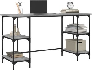 Biurko vidaXL Dąb Sonoma 140 cm x 50 cm 4