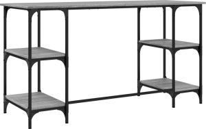 Biurko vidaXL Dąb Sonoma 140 cm x 50 cm 7