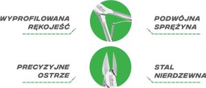 Nghia Nghia export cążki do wrastających paznokci NL.205 14MM 4