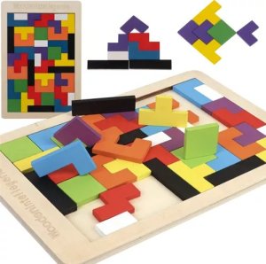 Kruzzel Układanka drewniana- puzzle/ Kruzzel 22667 1