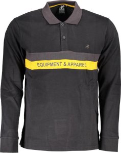 U.S. Grand Polo MĘSKA KOSZULKA POLO Z DŁUGIM RĘKAWEM US GRAND POLO CZARNA 3XL 1