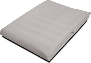 Darymex Prześcieradło 220 x 260 Satyna Bambus STRIPE GREY 1