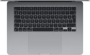 Laptop Apple MacBook Air 15" Space Grey/M3-8C-CPU,10C-GPU/16GB/1TB SSD/BKey-ID-Deutsch/70W USB-C Power 1