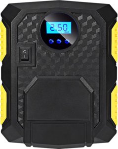 Kompresor samochodowy Verk Kompresor samochodowy pompka sprężarka 12v led lcd Kompresor samochodowy pompka sprężarka 12v led lcd 6