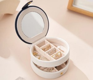 Verk Szkatułka organizer na biżuterię kasetka kuferek Szkatułka organizer na biżuterię kasetka kuferek 3