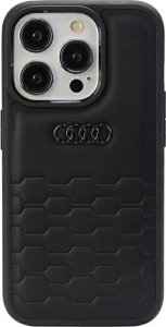 Audi Audi GT Synthetic Leather iPhone 15 Pro 6.1"czarny/black hardcase AU-TPUPCIP15P-GT/D2-BK NoSize 1