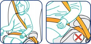 Fotelik samochodowy Oximo FOTELIK PODSTAWKA OXIMO CZARNY 4