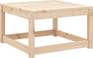 vidaXL vidaXL Podnóżek ogrodowy, lite drewno sosnowe 5