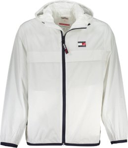 Kurtka męska Tommy Hilfiger BIAŁA MĘSKA KURTKA SPORTOWA TOMMY HILFIGER XS EU 1