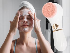 Verk Masażer do czyszczenia twarzy soniczna szczoteczka Masażer do czyszczenia twarzy soniczna szczoteczka 2