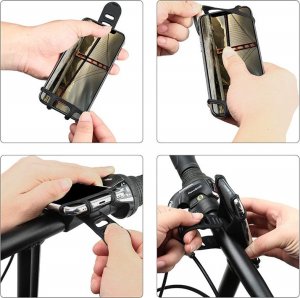 Verk Uchwyt rowerowy na telefon gps rower motocykl gsm Uchwyt rowerowy na telefon gps rower motocykl gsm 7