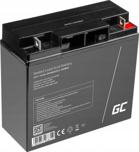 Green Cell AGM VRLA 12V 15Ah bezobsługowy akumulator do systemu alarmowego, kasy fiskalnej, zabawki 2