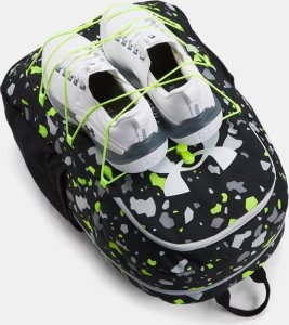 Under Armour Plecak sportowy Hustle Sport czarny z wzorkami 2