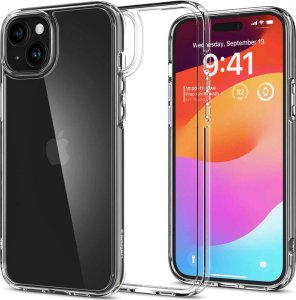 Spigen Etui Do Iphone 15 Plus Spigen Ultra Hybrid Case Obudowa Plecki Przezroczyste Crystal Clear 1