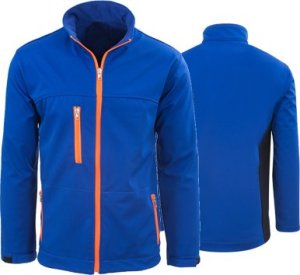 Kurtka męska PROCERA Softshell K - Kurtka sezonowa z polarową podszewką przepuszczająca powietrze - szary L 6