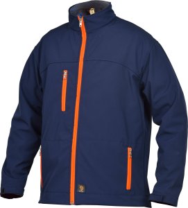Kurtka męska PROCERA Softshell K - Kurtka sezonowa z polarową podszewką przepuszczająca powietrze - szary 2XL 2