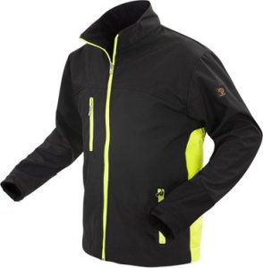 Kurtka męska PROCERA Softshell K - Kurtka sezonowa z polarową podszewką przepuszczająca powietrze - szary 2XL 9