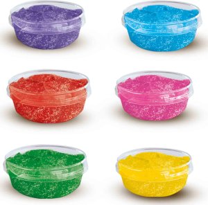 SES SES Farby plakatowe z brokatem 6x45ml 00384 03845 2