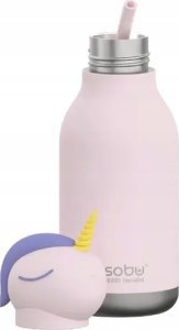 Asobu Asobu - Bestie Jednorożec - Butelka termiczna ze słomką 460 ml 3